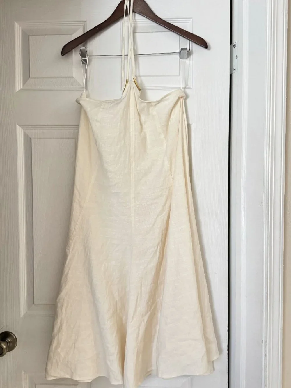 Cult Gaia Cream Tan Skirt & Top Set - Picture 4 of 7